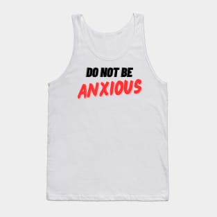 Philippians 4:6 Be Anxious for Nothing V9 Tank Top